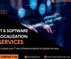 Professional IT and Software Localization services in Mumbai, India | Beyondwordz