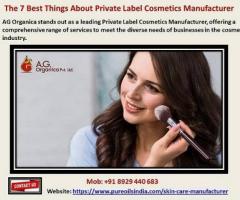 The 7 Best Things About Private Label Cosmetics Manufacturer