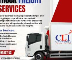 Reliable Truck Freight for Your Business