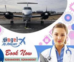 Hire Angel Air Ambulance Services in Patna with Medical Service