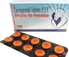 Get Pain O Soma 350 mg Online - Effective Muscle Relaxant for Pain Relief!