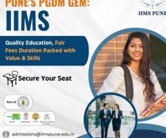 Pune's Premier PGDM Destination: IIMS with Fair Course Fees & Practical Exposure