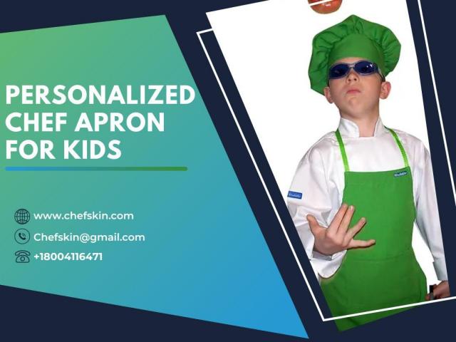 PERSONALIZED CHEF APRON FOR KIDS