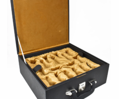 Leatherette Coffer Box for Chess Pieces of 3.5" to 4.1" – royalchessmall