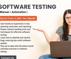LAUNCH YOUR CAREER WITH CONFIDENCE - SOFTWARE TESTING COURSE ROHTAK - 1