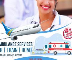 Get First Class Medical Support by Panchmukhi Air Ambulance Services in Raipur