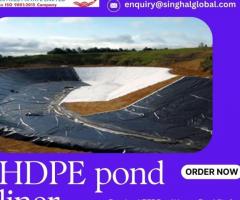 High-Quality HDPE Pond Liners for Sale - Durable and Leak-Proof