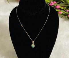 Emerald Necklace 40cm