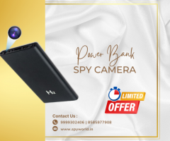 Power Bank Spy Camera | Spyworld- 9999302406