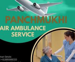 Get Panchmukhi Air Ambulance Services in Jamshedpur with Critical Care Unit