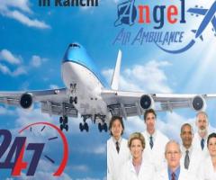 Book Dependable Air Ambulance Service in Ranchi with Medical Equipment