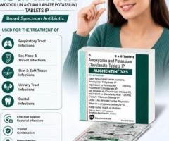 Augmentin  (Amoxicillin + Clavulanate) for Bacterial Infections | Online Generic Medicine