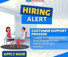 Customer Support Process Job At Job Shop