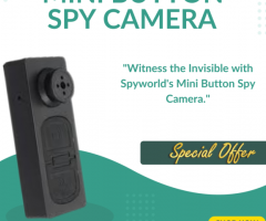 Mini Button Spy Camera | Sale - 8585977908 / 9999302406