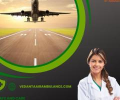 Select Life Care Charter Aircraft by Vedanta Air Ambulance Service in Ranchi
