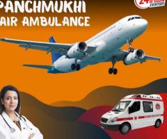 Take Panchmukhi Air Ambulance Services in Guwahati with Quality Medical Service