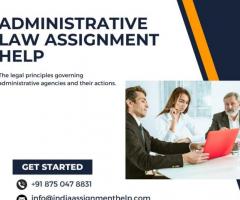 Get Administrative Law Assignment Help