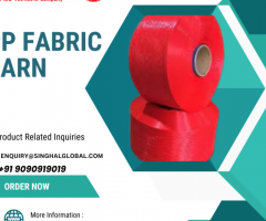 Top-Grade PP Fabric Yarn Available Now - Singhal Industries Pvt. Ltd.