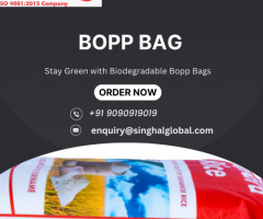 BOPP Bags Available for Bulk Orders - Singhal Industries Pvt. Ltd.