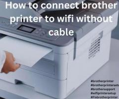 How to Connect Brother Printer to Wi-Fi without Cable |+1–877–372–5666| Brother Support