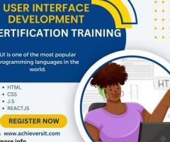 UI Development Training Institute - AchieversIT
