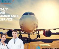 Acquire an Advanced Charter Plane by Vedanta Air Ambulance Service in Dibrugarh