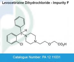 Levocetirizine Dihydrochloride - Impurity F, CAS No :  83881-59-8