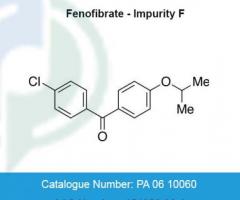 Fenofibrate - Impurity F, CAS No : 154356-96-4