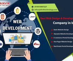 Best web design and development company in India