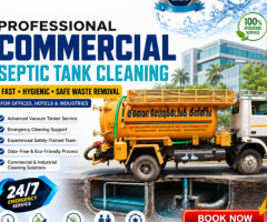 Professional Commercial Septic Tank Cleaning Service in Sirkali | Industrial Vacuum Tank Cleaning