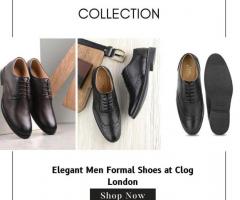 Step Up Your Style with Clog London Men Formal Shoes Collection!