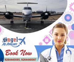 Use Angel Air Ambulance Service in Srinagar With A Top Level Medical Equipment