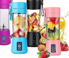 Portable Blender USB Rechargeable, Glass Juicer Cup