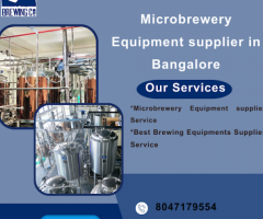 Microbrewery Equipment supplier in Bangalore