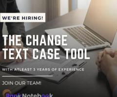 Are you Looking for The Free Change Text Case Tool - Rank Notebook