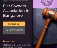 Best Flat Owners Association In Bangalore | Nextlegal
