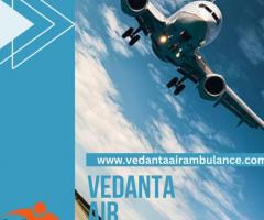 Select Vedanta Air Ambulance Service in Ranchi with a Life-Saving Medical Machine