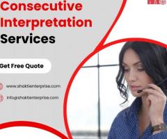 Professional Consecutive Interpretation Services in Mumbai, India | Shakti Enterprise