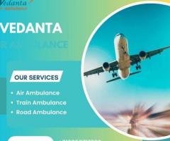 Select Vedanta Air Ambulance Service in Jamshedpur with Life-Saving ICU Facilities