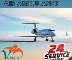 Choose Vedanta Air Ambulance Service in Gorakhpur with Risk-Free Patient Transportation