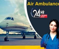 Hire Superb Medical Support Air Ambulance Service in Patna at Low-Fare