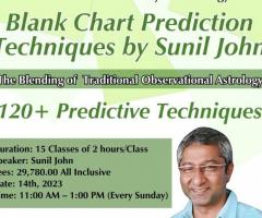 Blank Chart Prediction Techniques by Sunil John