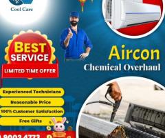Aircon chemical overhaul | Aircon chemical overhaul singapore