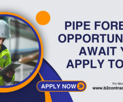 Pipe Foreman Opportunities Await You - Apply Today!