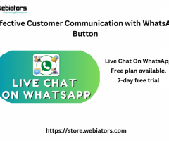 Effective Customer Communication with WhatsApp Button