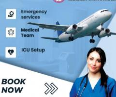 Use Panchmukhi Air Ambulance Services in Kolkata with Medical Resources