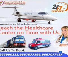 Patient Transfer Made Easy and Effective by Panchmukhi Train Ambulance in Patna