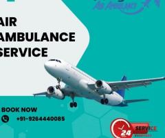 Get  Angel Air Ambulance Service in Dimapur With Cardiac Monitor System