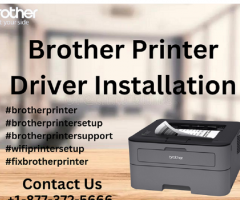 Brother Printer Driver Installation | +1-877-372-5666 | Brother Support - 1