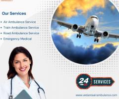 Choose Vedanta Air Ambulance Service in Kochi with Life Secure Patient Move